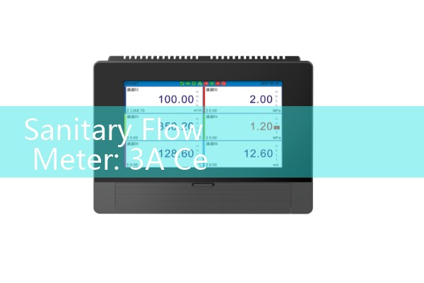 Sanitary Flow Meter: 3A Certified Food & Beverage Monitors